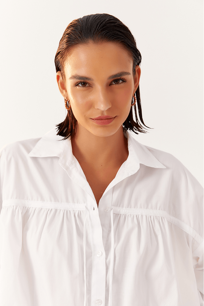 Camisa Algodão Túnel Na Pala