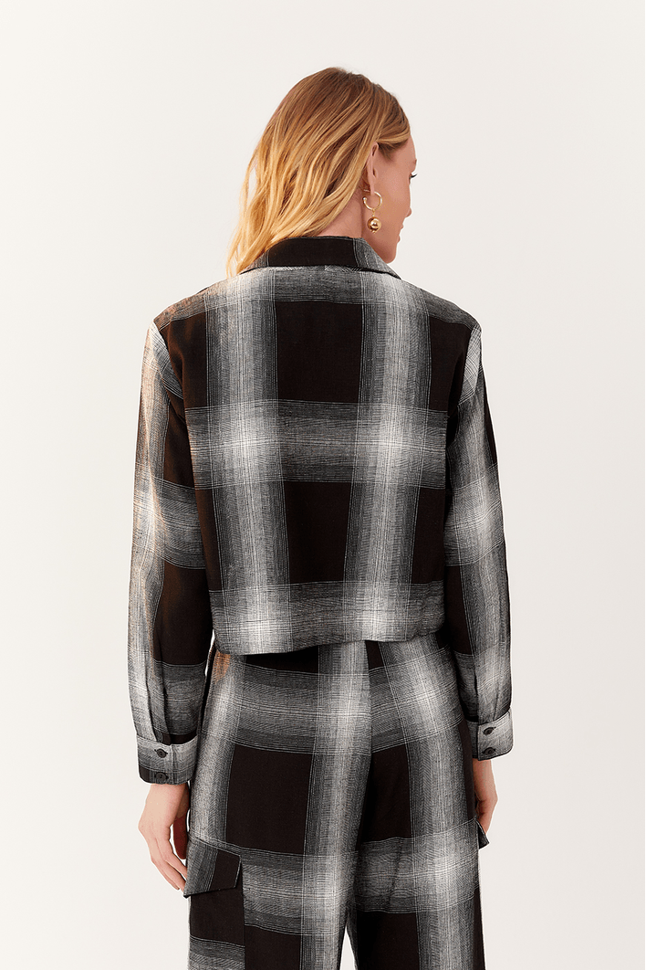 Camisa Xadrez P/b