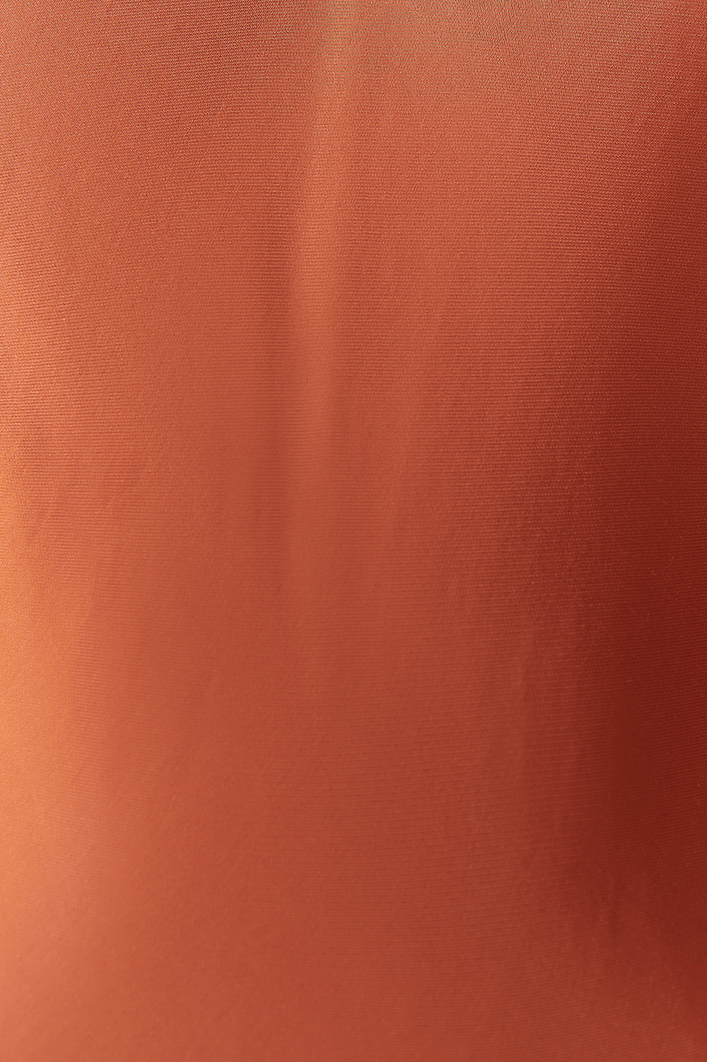 Blusa Cetim Decote Com Renda