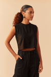 Blusa Linho Quadradinha
