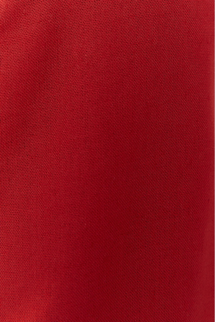 Blusa Linho Fenda Lateral