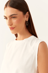Blusa Linho Quadradinha