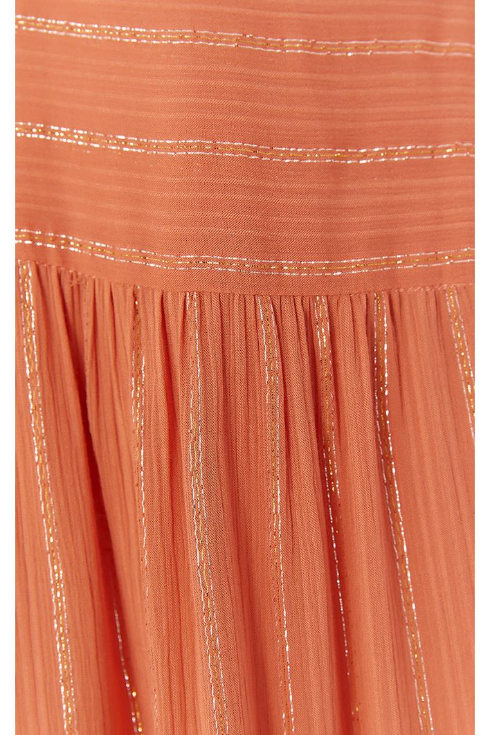 Blusa Lurex Gola Alta Com Lastex