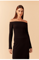 Blusa Ombro A Ombro Canelada