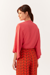 Blusa Crepe Mangão Bf