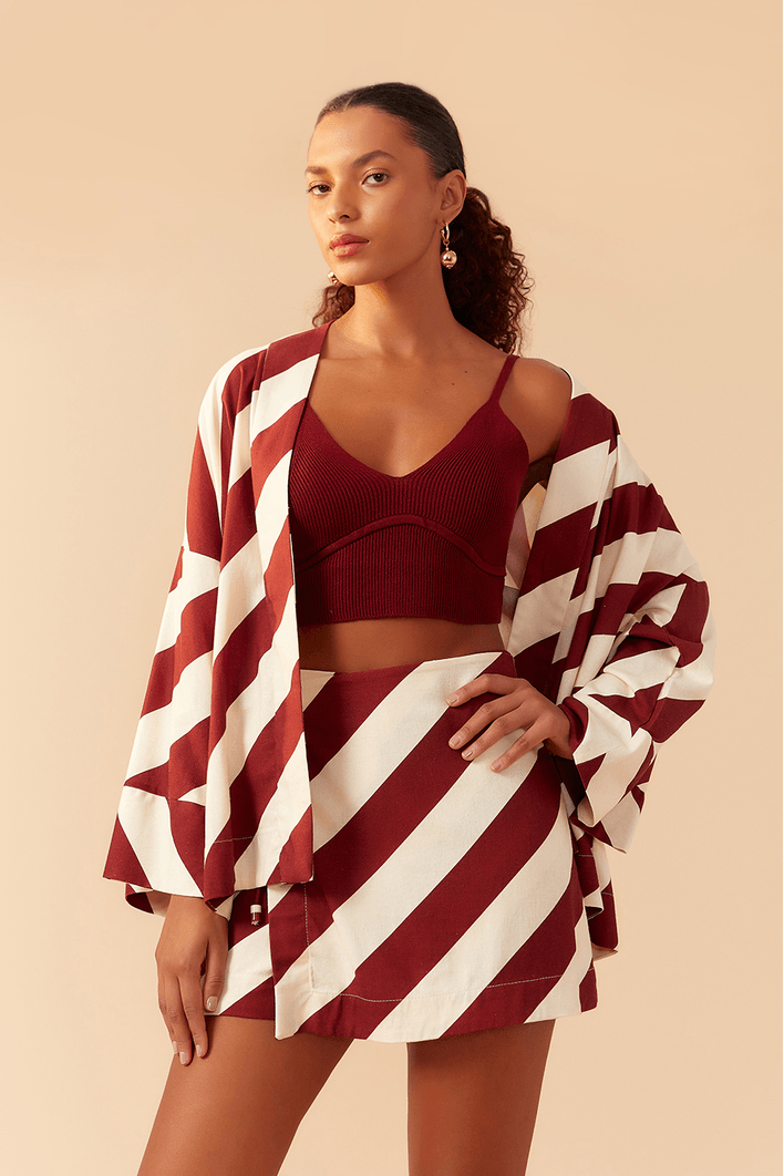 Top Tricot Recorte Busto