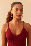 Top Tricot Recorte Busto