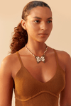 Top Tricot Recorte Busto