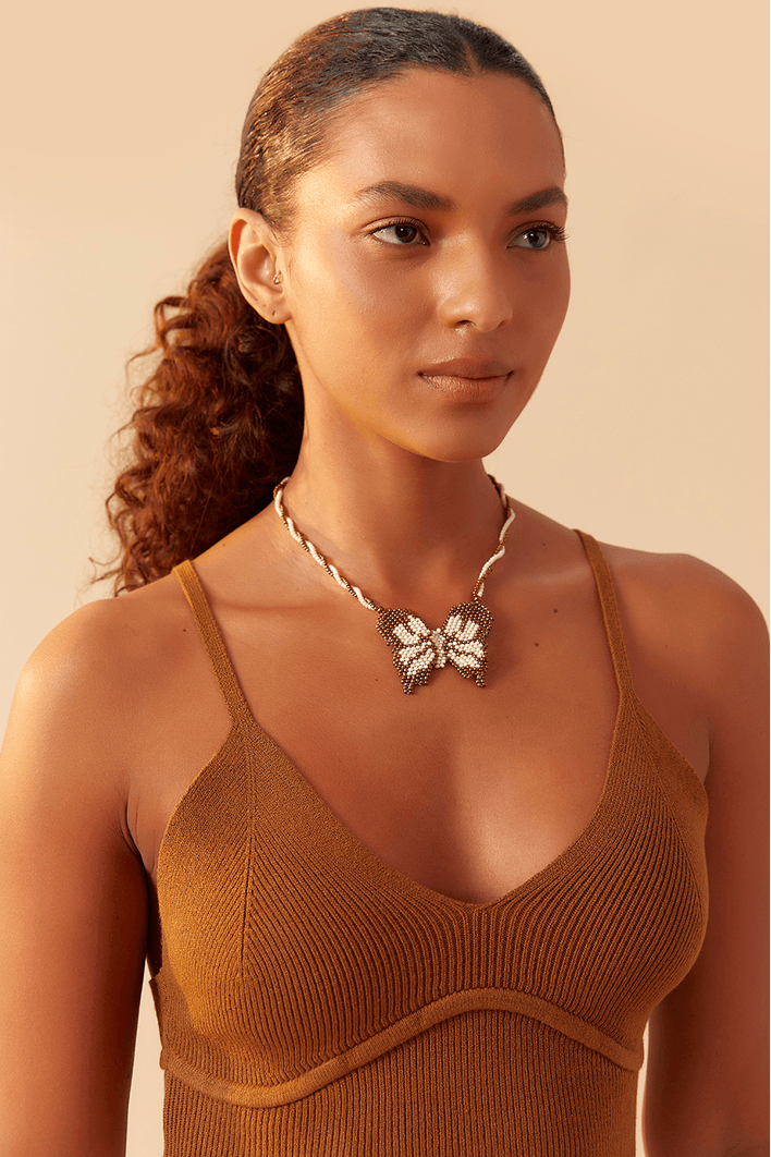 Top Tricot Recorte Busto