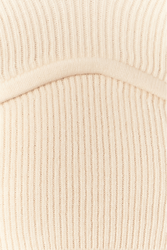 Top Tricot Recorte Busto