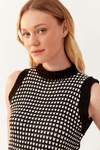Blusa Tricot P&b