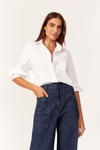 Camisa Algodão Oversized