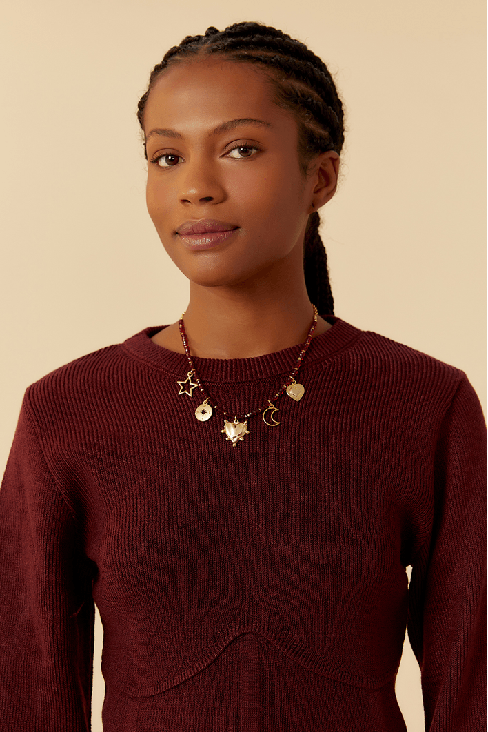 Blusa Tricot Bojo Marcado
