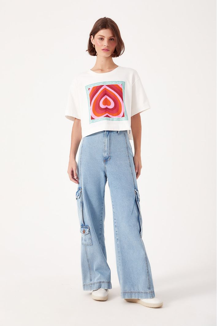 Blusa Silk Love