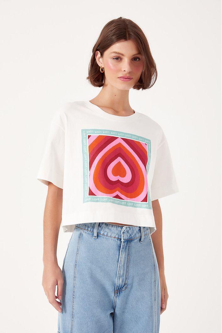 Blusa Silk Love