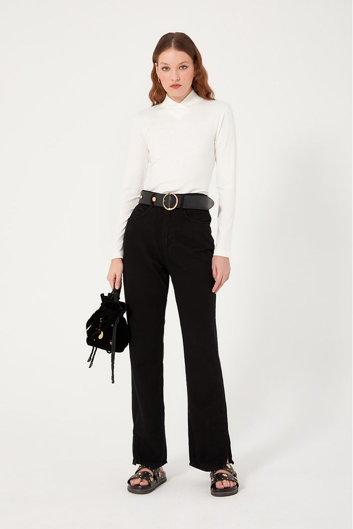 Calça Sarja Alfaiataria
