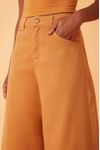 Calça Color Cropped Pantalona