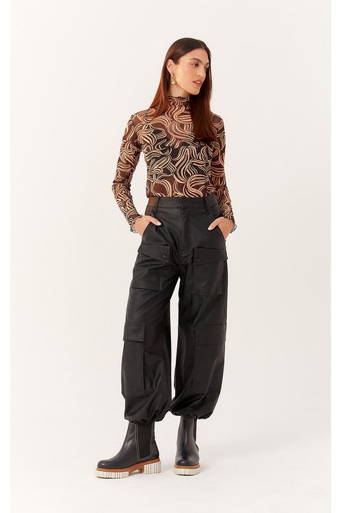 Calça Retro Leather