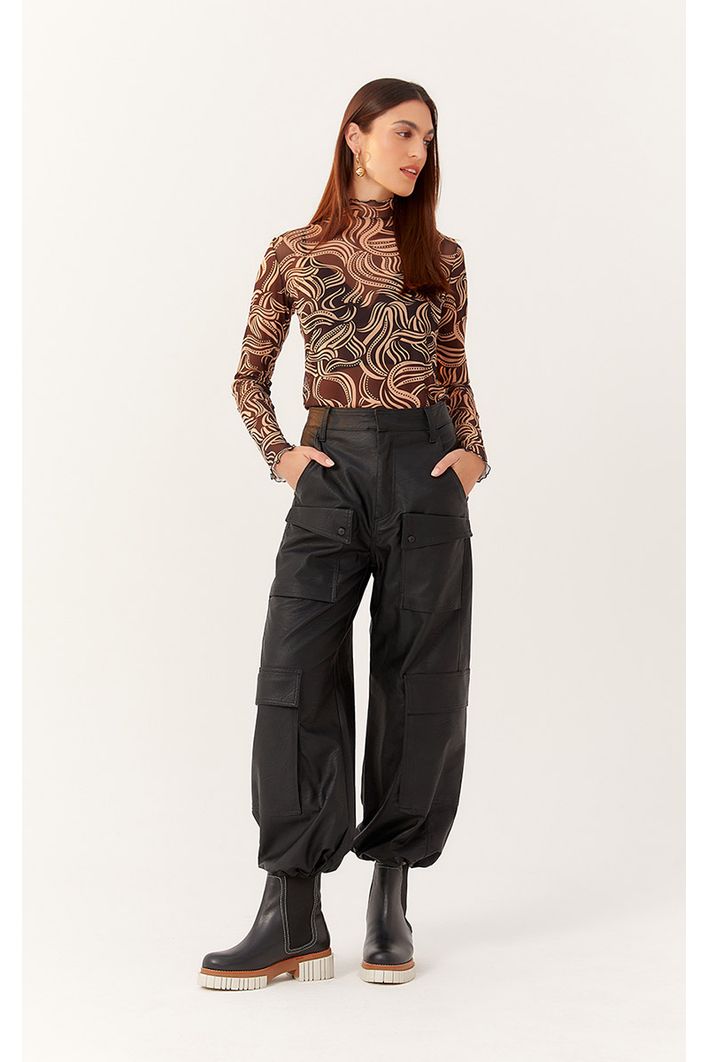 Calça Retro Leather