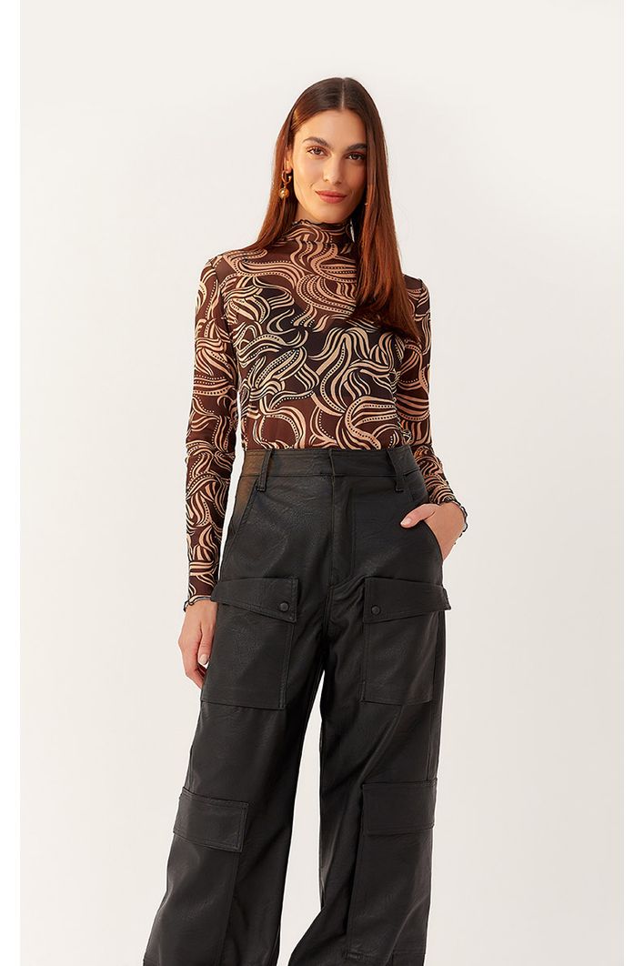 Calça Retro Leather