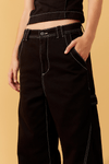 Calça Sarja Carpinteiro Pespontos