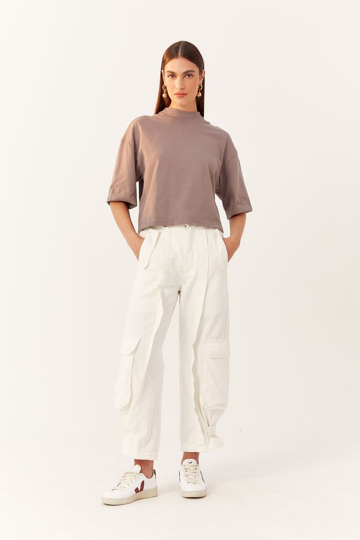Calça Sarja Bolsos