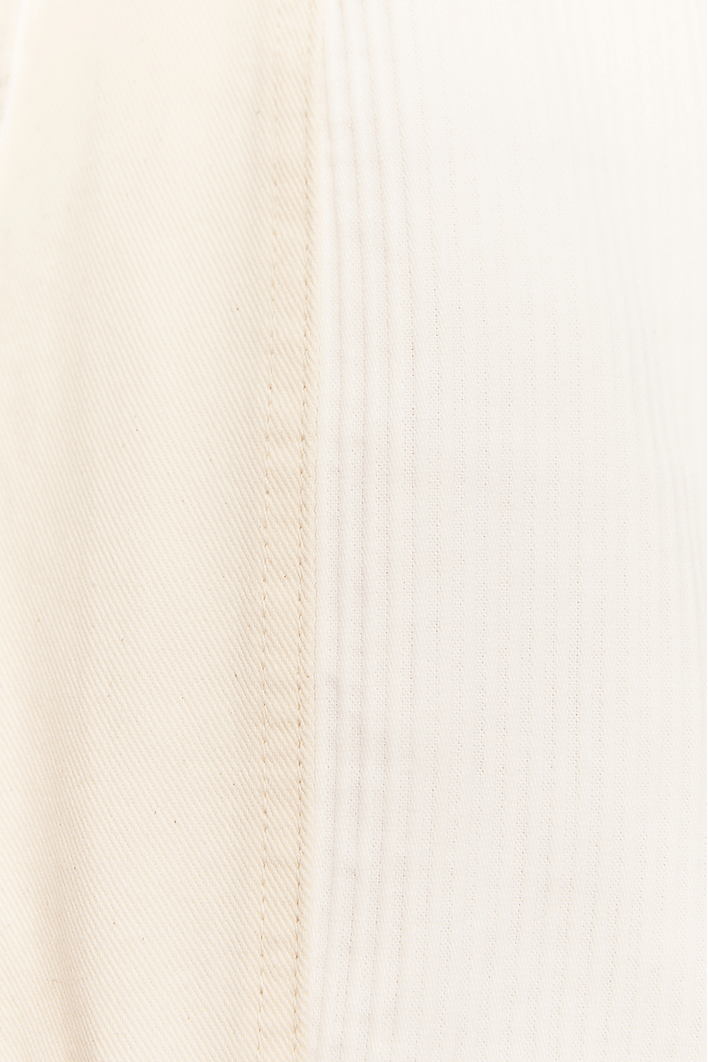 Calça Sarja Detalhe Cotelê
