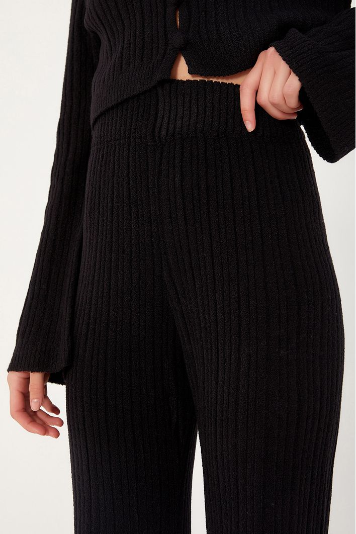 Calça Tricot Flare