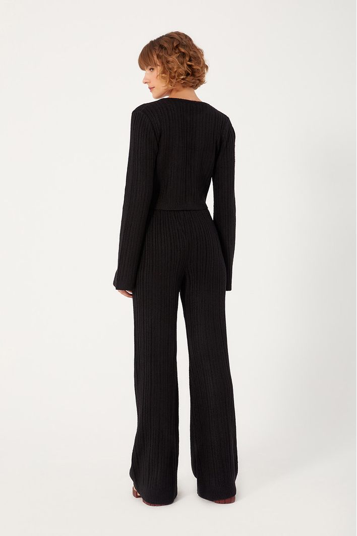 Calça Tricot Flare