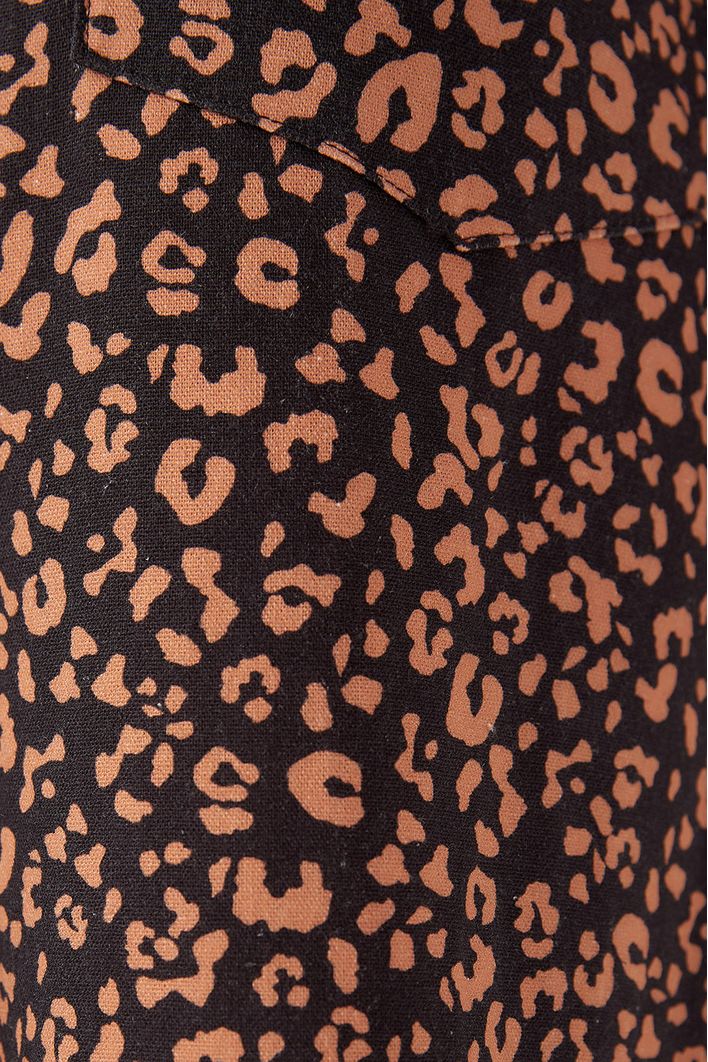 Calça Linho Estampa Onçalina