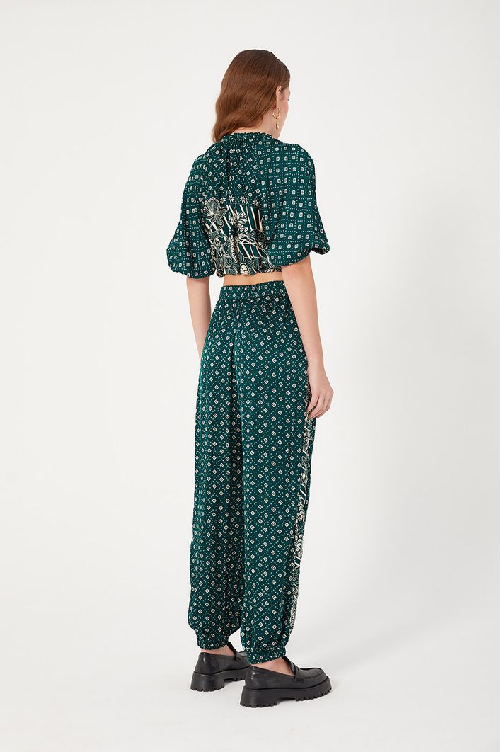 Calça Estampa Batik