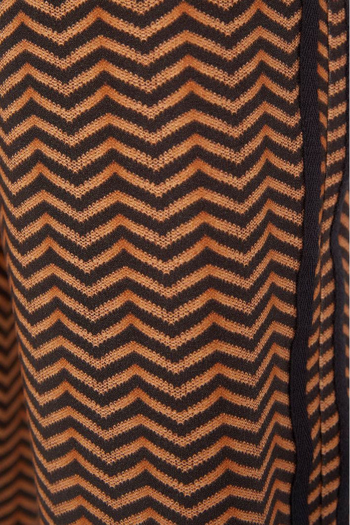 Calça Moletinho Estampa Zig Zag