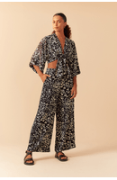 Calça Cropped Estampa Xodó