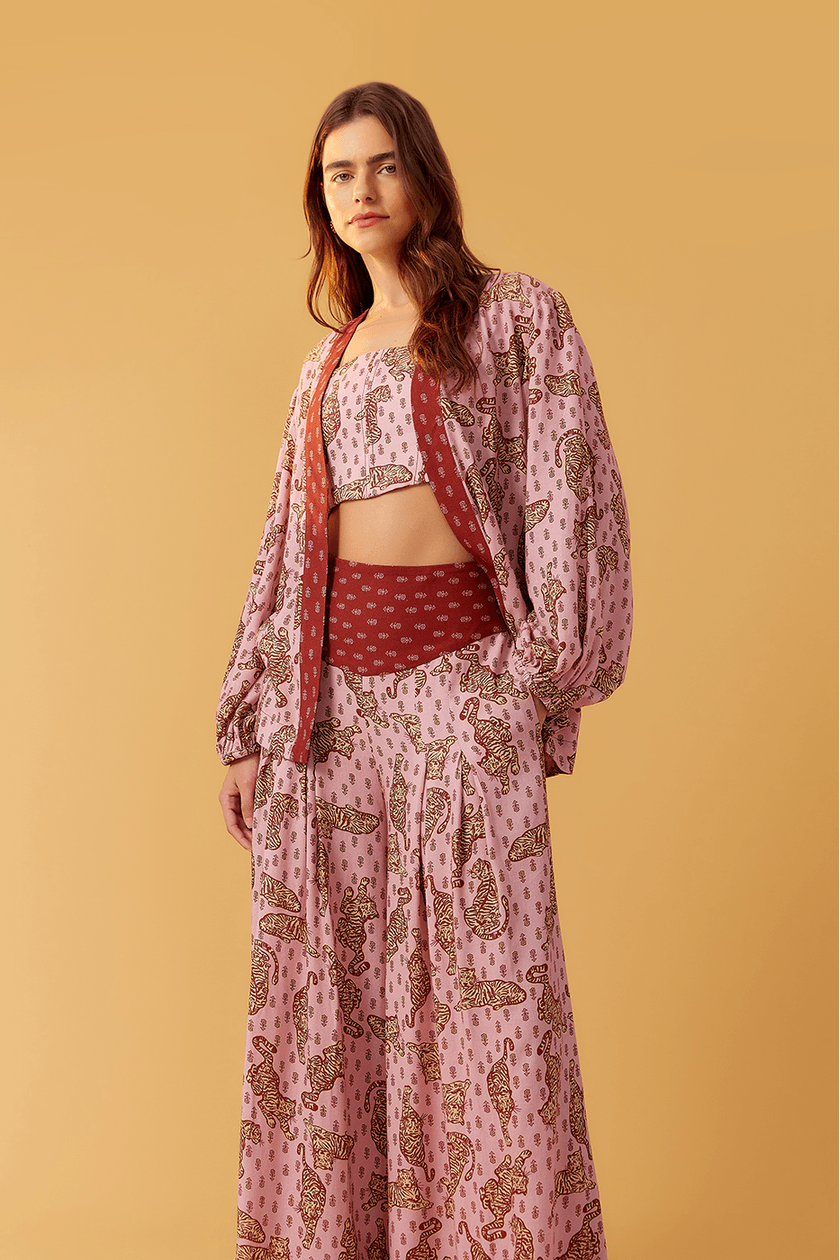 Calça Pantalona Estampa Nala - 03.07.0164|471 | Dress To