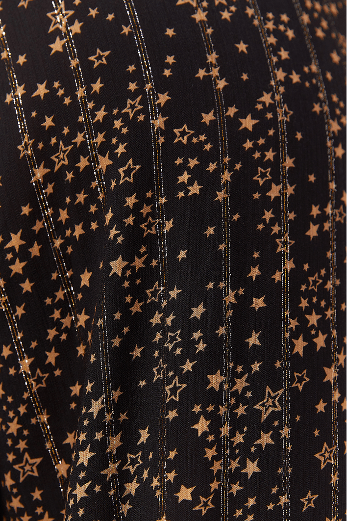 Calça Aladim Lurex Estampa Sideral