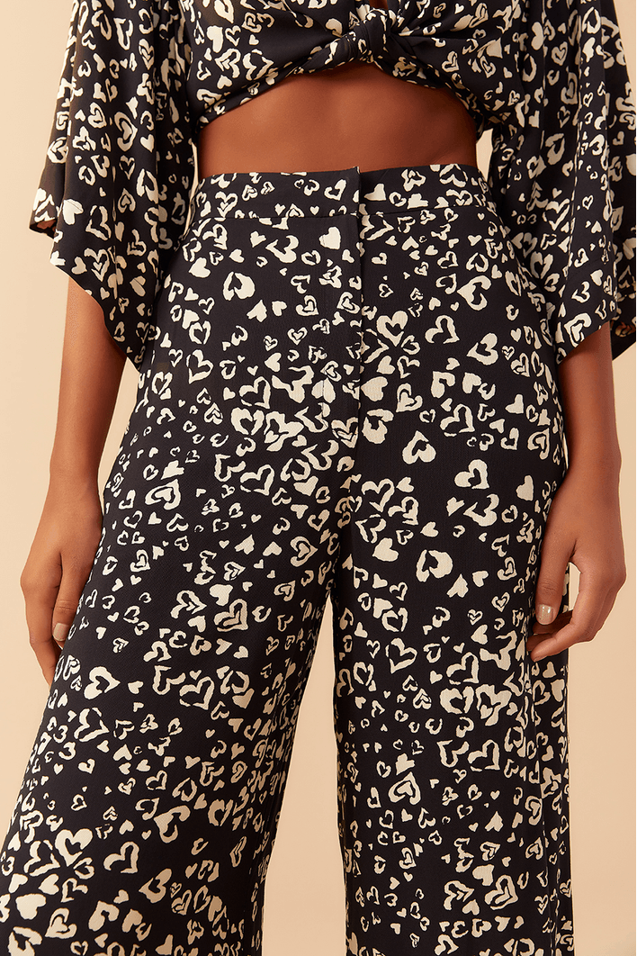 Calça Cropped Estampa Xodó