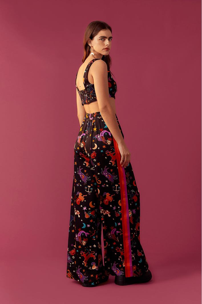 Calça Estampa Zodíaco