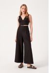 Calça Linho Botoes Frente