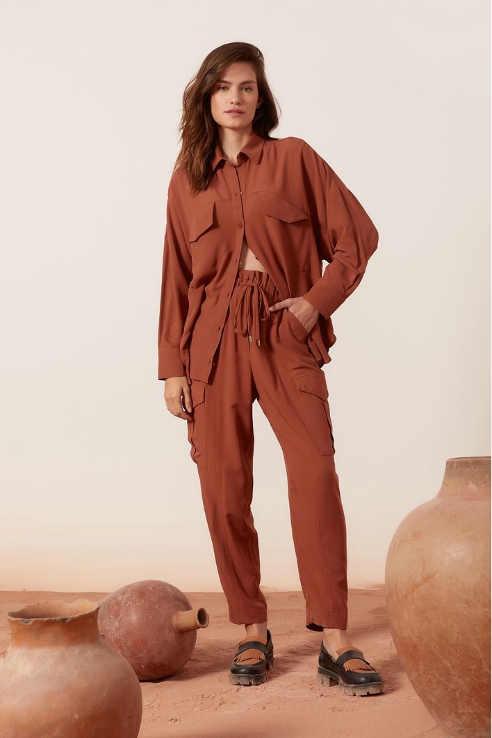 Calça Cargo Bolsos