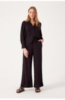 Calça Pantalona Nervura Perna
