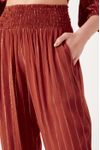 Calça Lurex Lastex Cintura