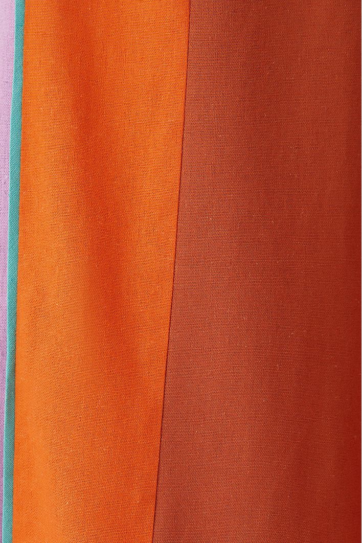 Calça Linho Recortes Color
