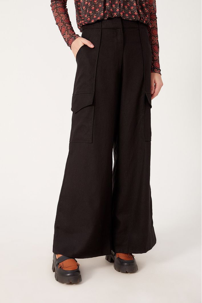 Calça Linho Cargo