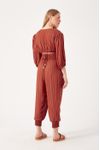 Calça Lurex Lastex Cintura