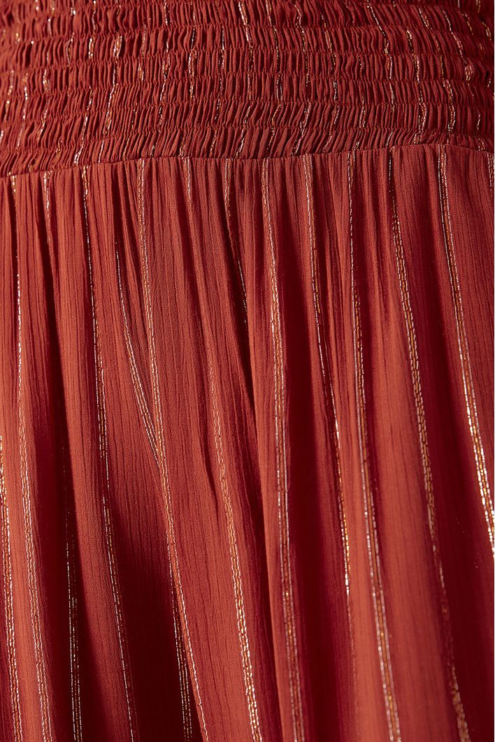 Calça Lurex Lastex Cintura