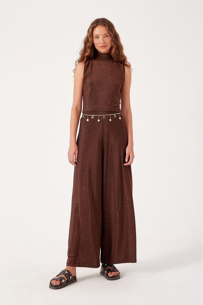 Calça Lurex