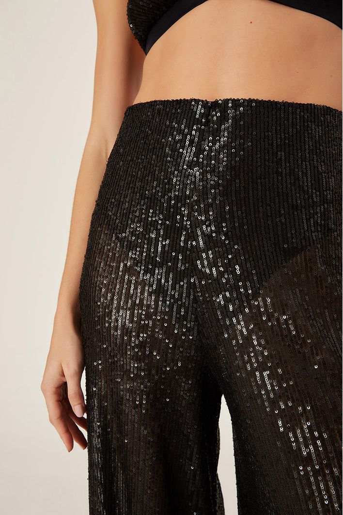 Calça Pantalona Paete