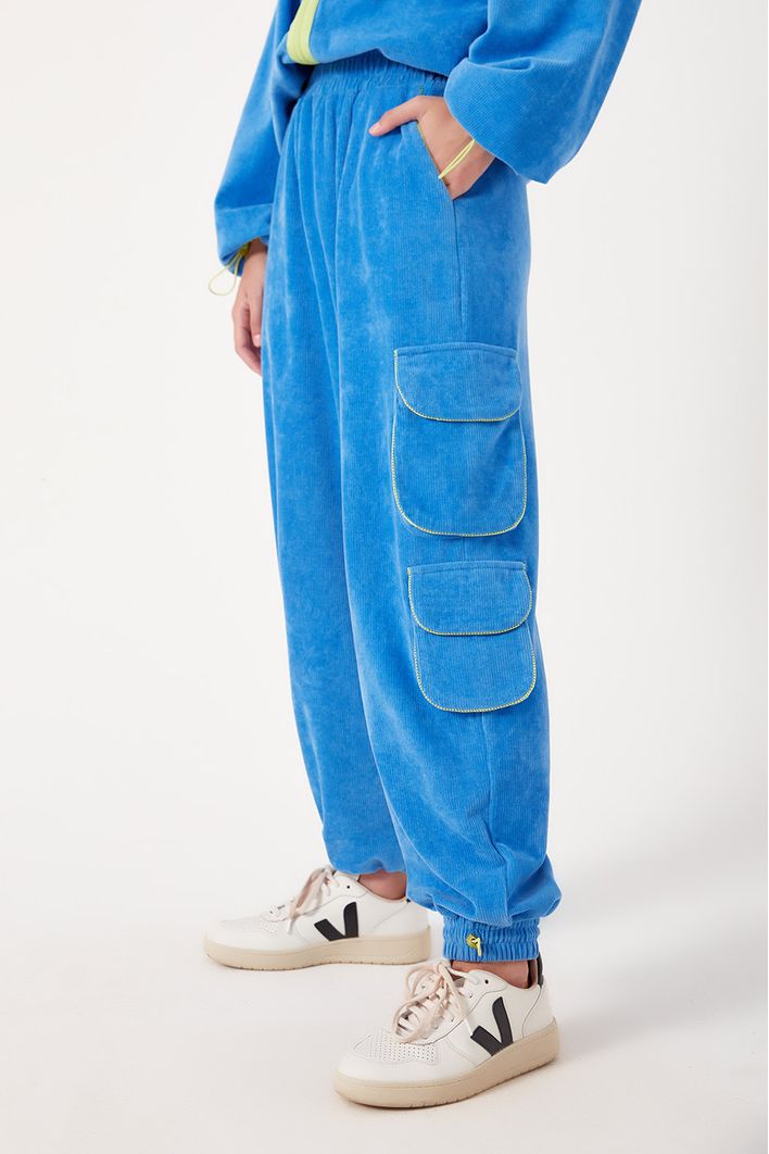 Calça Cargo Cotelê