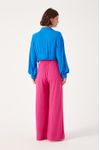 Calça Pantalona Bolsos Laterais