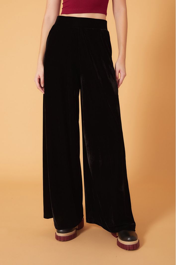 Calça Pantalona Veludo
